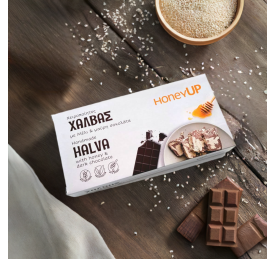 Chałwa z czekoladą i miodem...