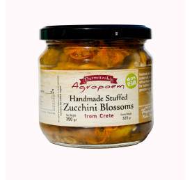 Kwiaty cukinii nadziewane...